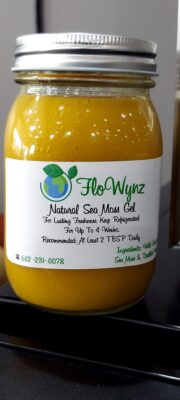 16 oz Passion Fruit + Mango Sea Moss Gel